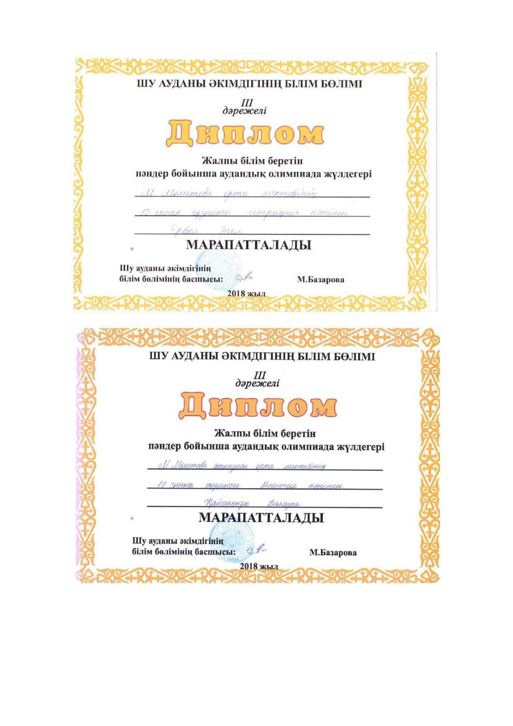 Мектеп  рейтингісі