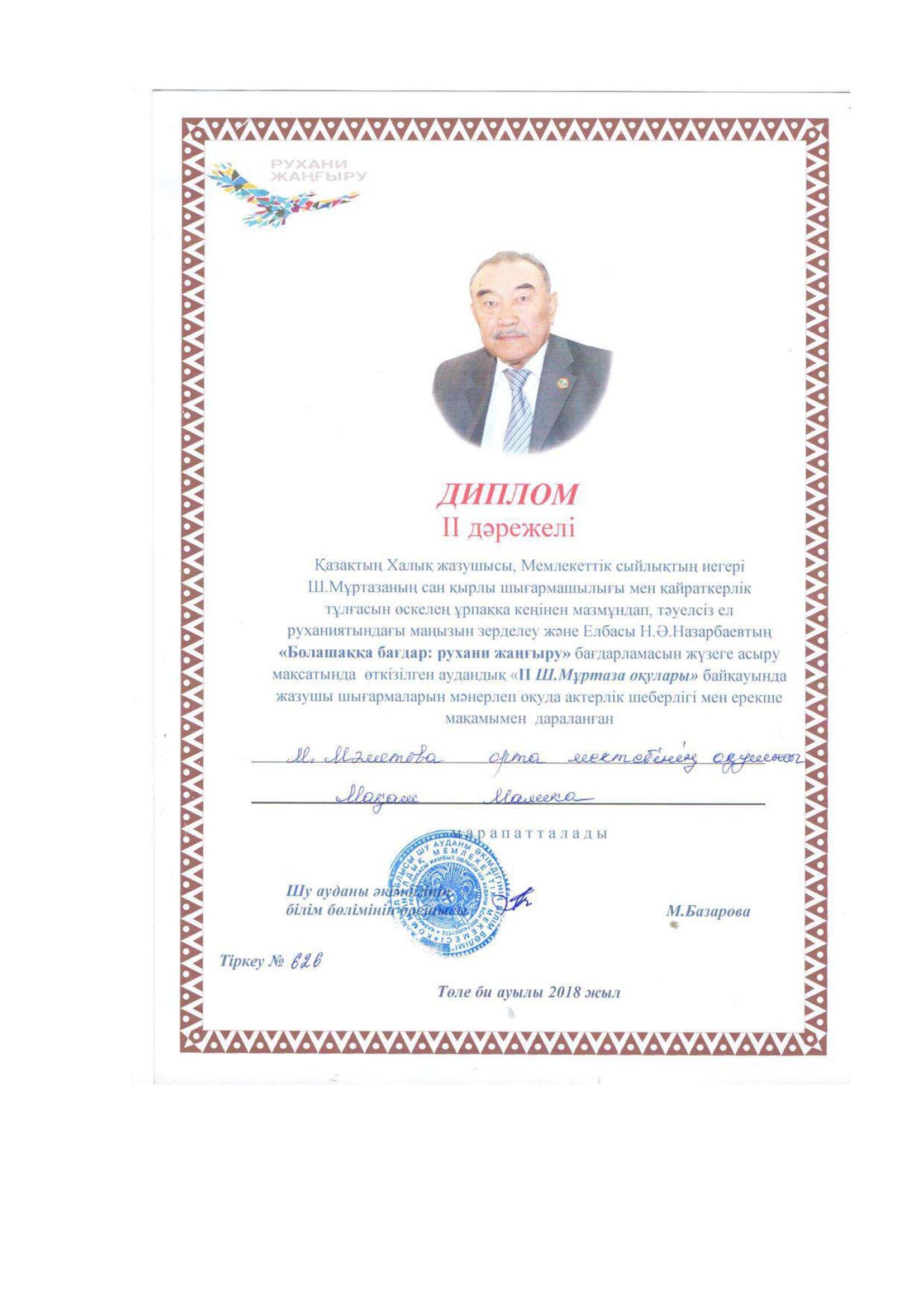 Мектеп  рейтингісі