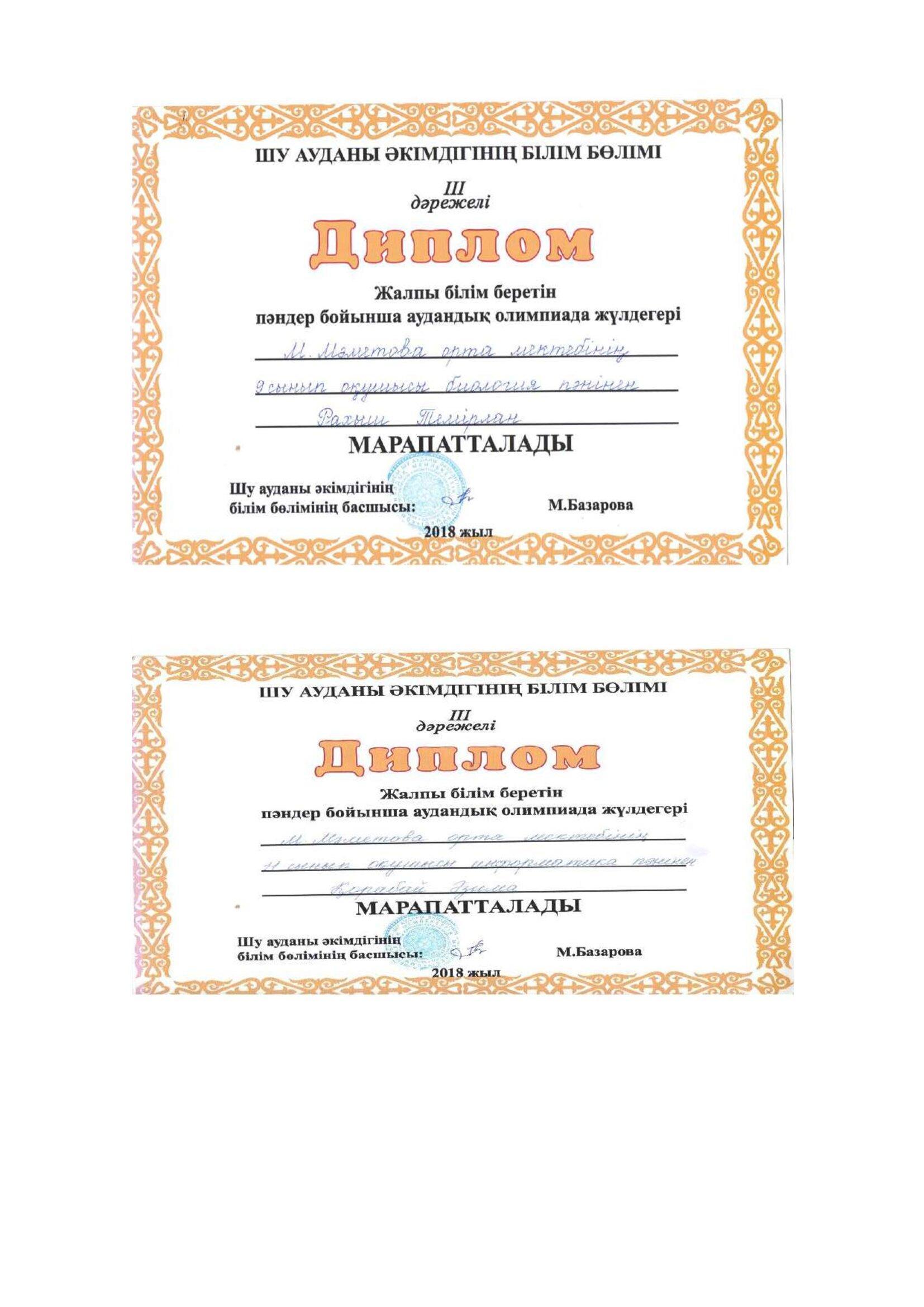 Мектеп  рейтингісі