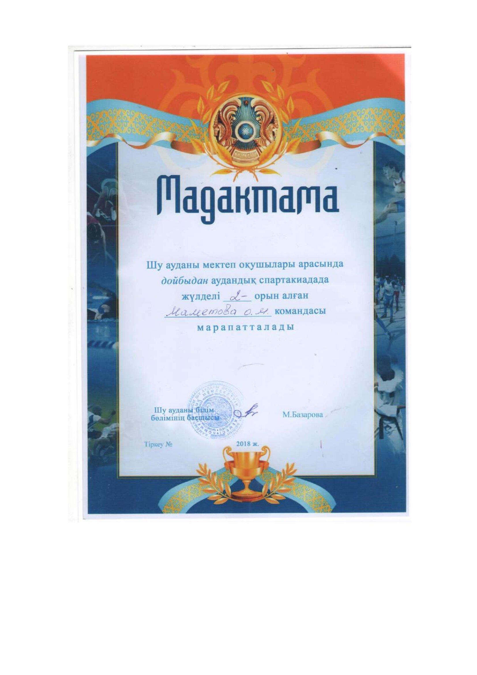 Мектеп  рейтингісі